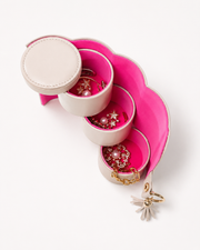 Styled view of Rotating Jewelry Tower by Zodiglow