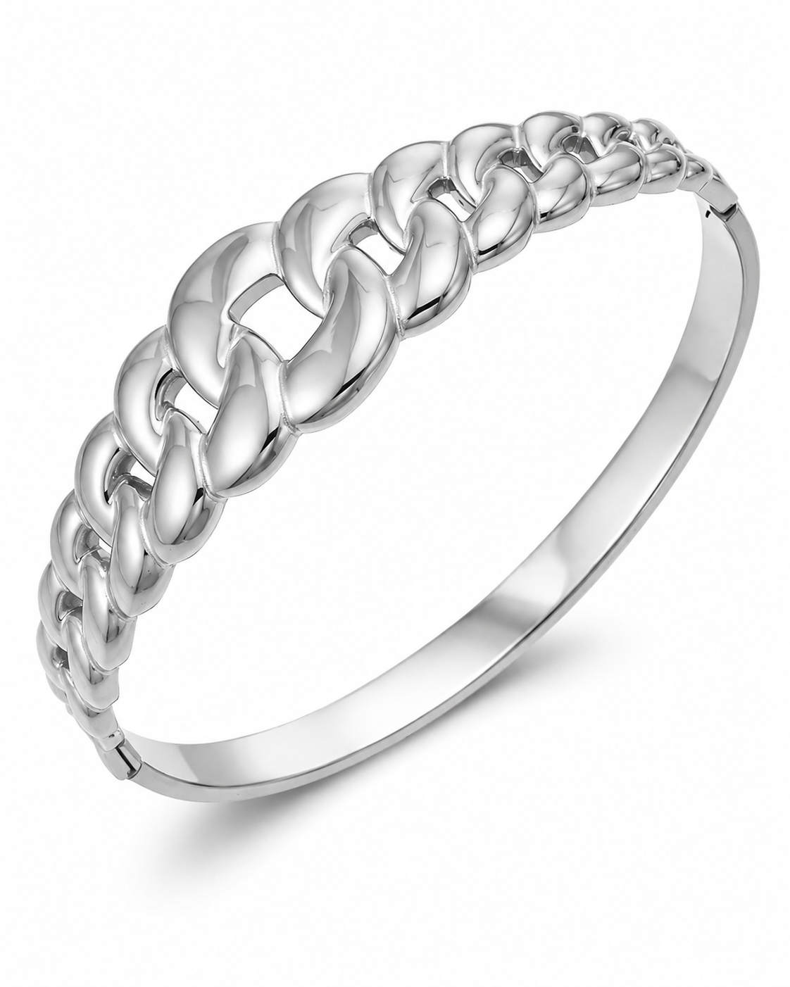 Alternate view of Sculptural Bangle Series by Zodiglow