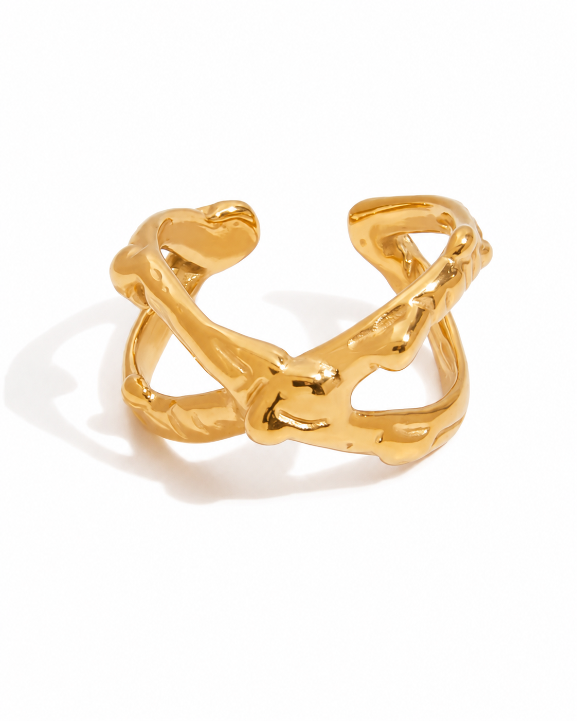 Close-up view of Statement Ring Collection by Zodiglow