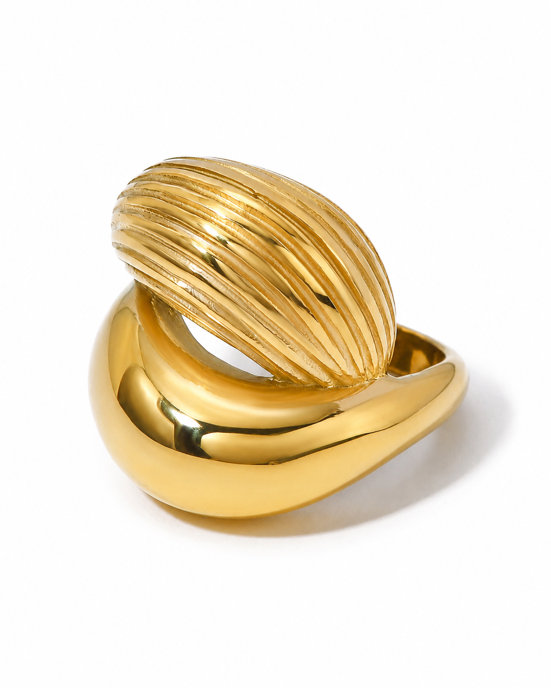 Side view of Statement Ring Collection by Zodiglow