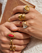 Additional view 7 of Statement Ring Collection by Zodiglow